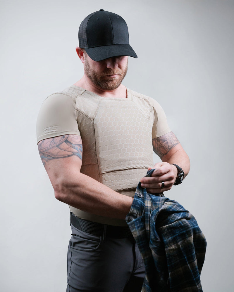 RTS Tactical Level IIIA/HG2 Body Armor Compression Shirt