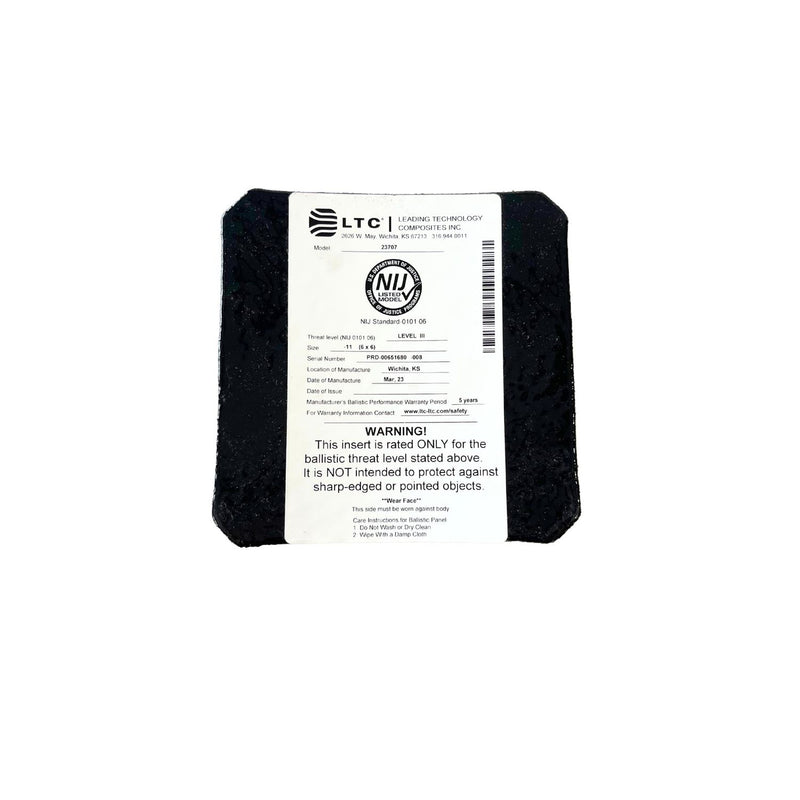 LTC 23707 NIJ 06 Level III+ Side Plate Set